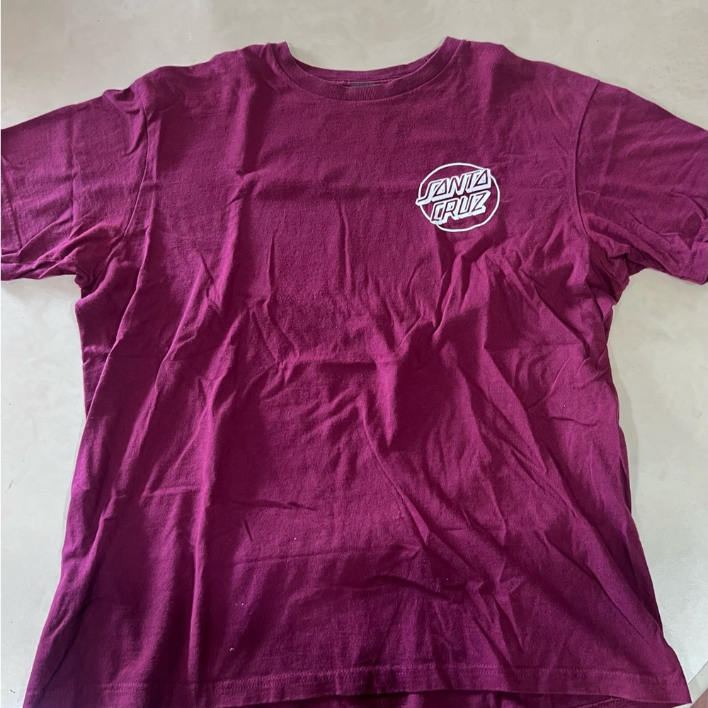 Santa Cruz Skateboards Kids' Purple T-Shirt